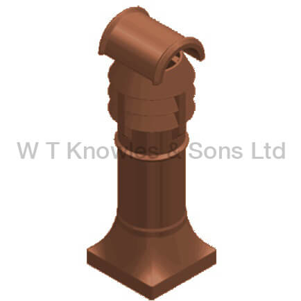 Hooded Leeds 3 Bowl Pot