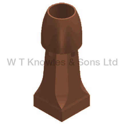 Square Base Beehive Pot