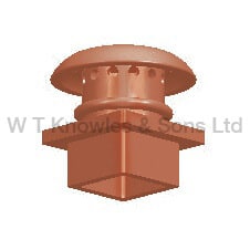 Mushroom Hood Square Base Flanged