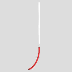 Hockey Stick for cable – Red End